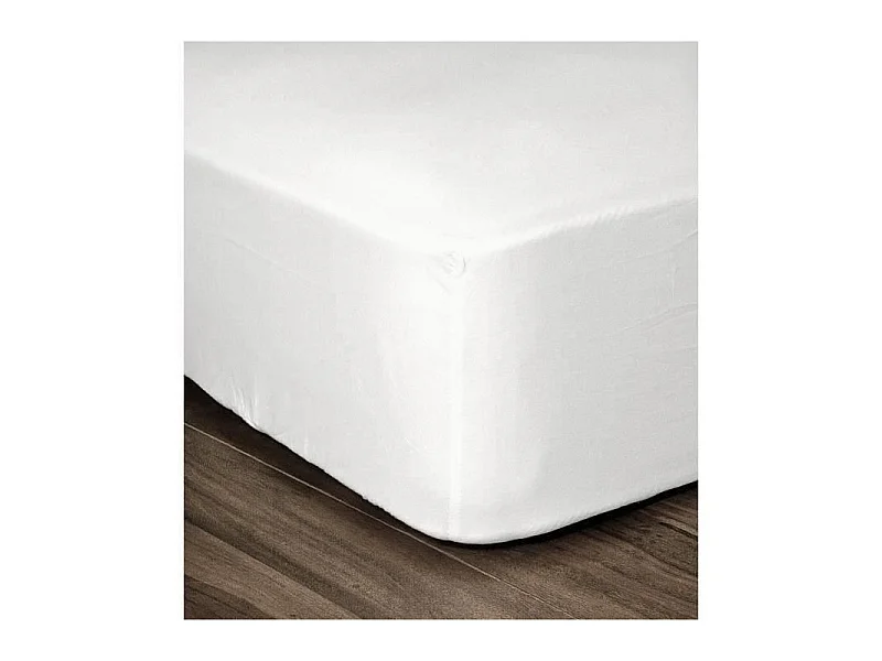 DODO - Drap houss Prcal d coton thrmorégulé Gris clair au millur prix